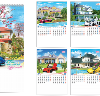 LỊCH TREO TƯỜNG 13