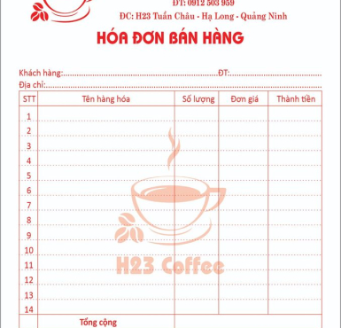 HÓA ĐƠN MÀU ĐỎ 7