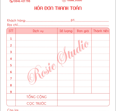 HÓA ĐƠN MÀU ĐỎ 10