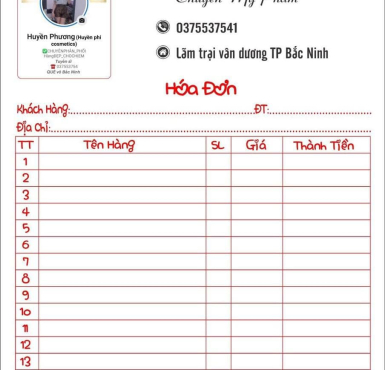 HÓA ĐƠN NHIỀU MÀU 4